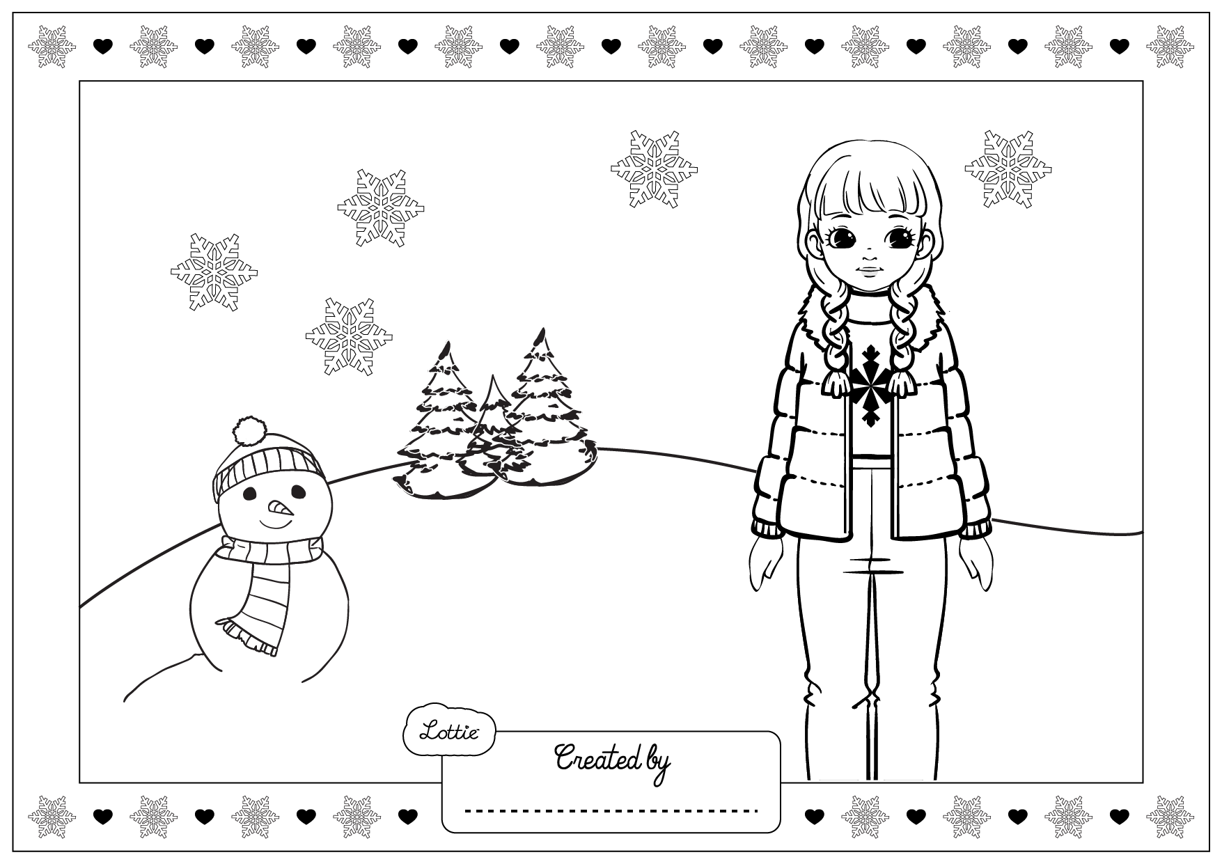 Snow day downloadable activities