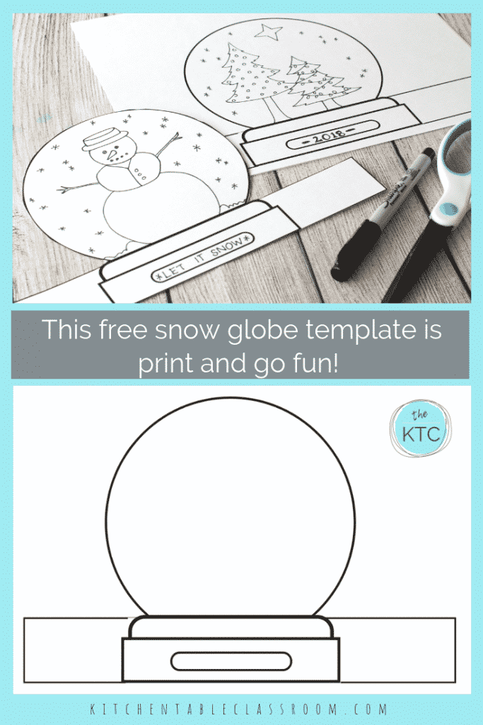 Make a snowglobe