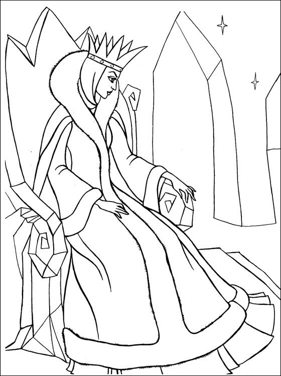 Snow queen coloring page coloring pages coloring pages fairy coloring book coloring pages for kids