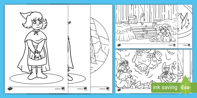 The snow queen louring sheets teacher made