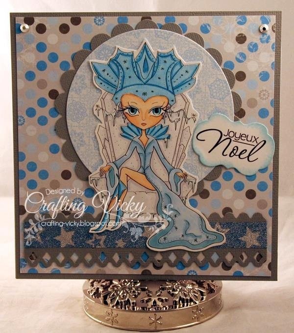 Coloring page winter fairytale the snow queen â the art of julia spiri