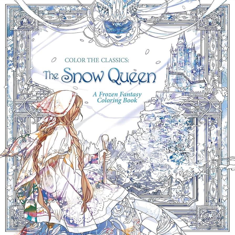 Lor the classics the snow queen a frozen fantasy loring book lee jae