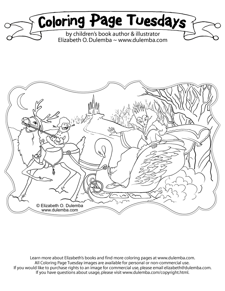 Coloring page tuesday