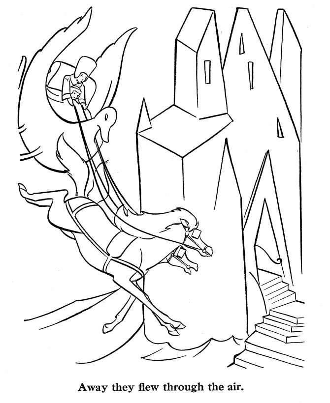 Snow queen coloring pages