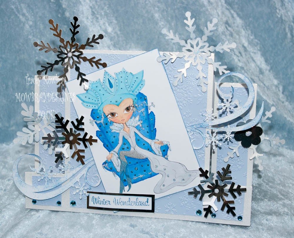 Coloring page winter fairytale the snow queen â the art of julia spiri