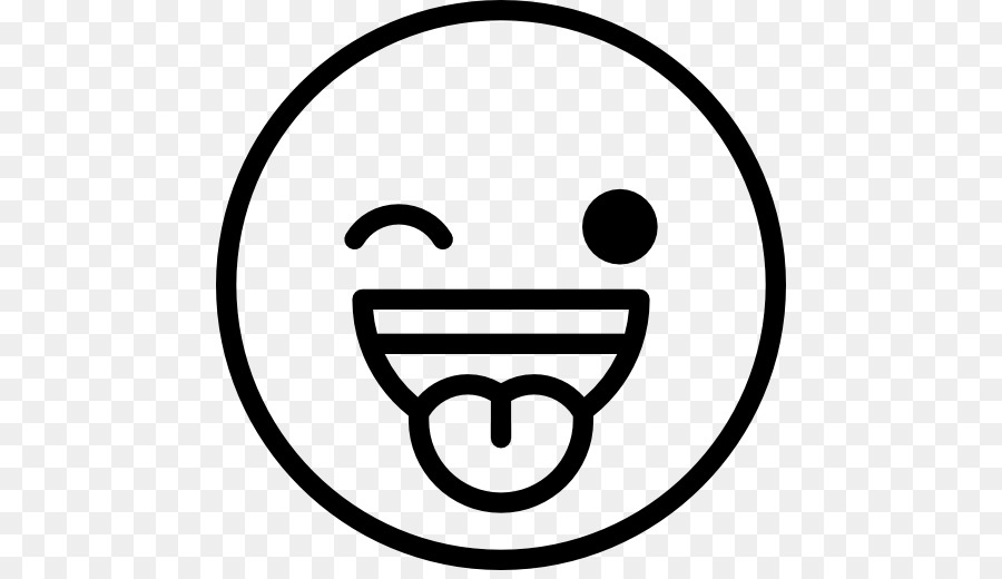 Emoji black and white png download