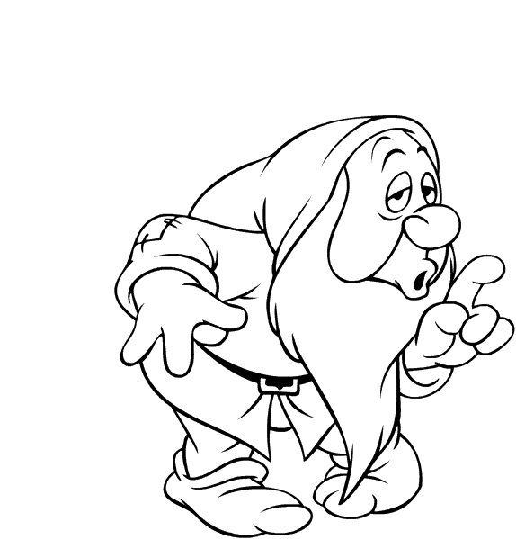 Drawing snow white and the seven dwarfs