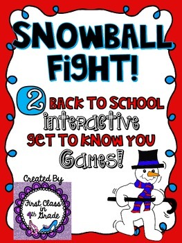 Snowball fight get to know you tpt