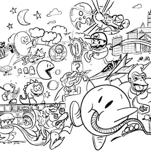 Printable snowball fight coloring page