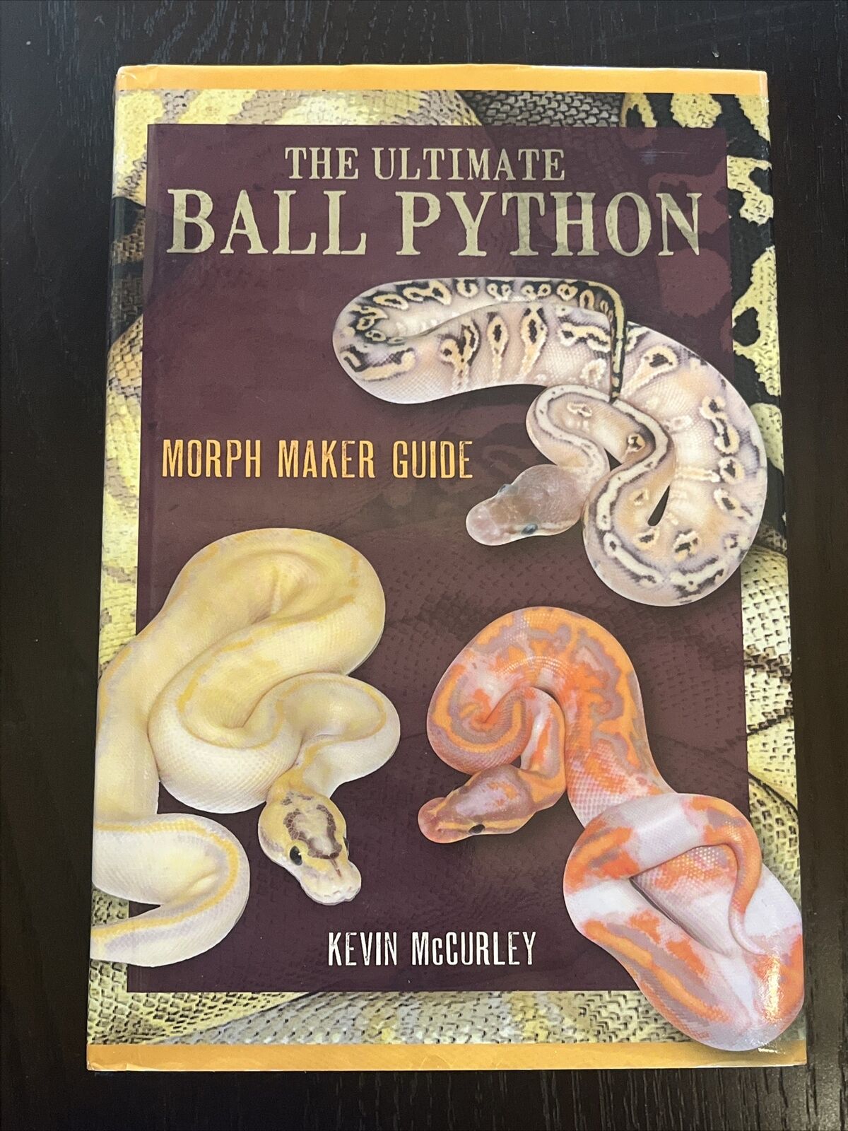 Ultimate ball python morph maker guide pages by kevin mccurley color photos for sale online