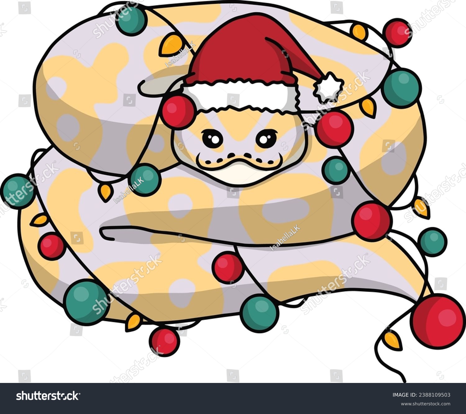 Thousand christmas snake royalty