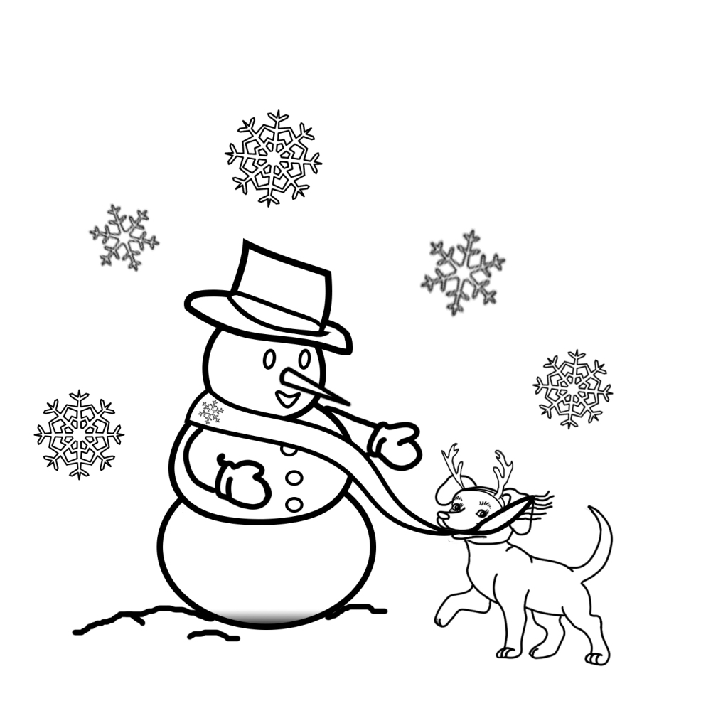 Holiday coloring pages â active art