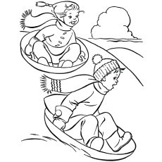 Top free printable winter coloring pages online