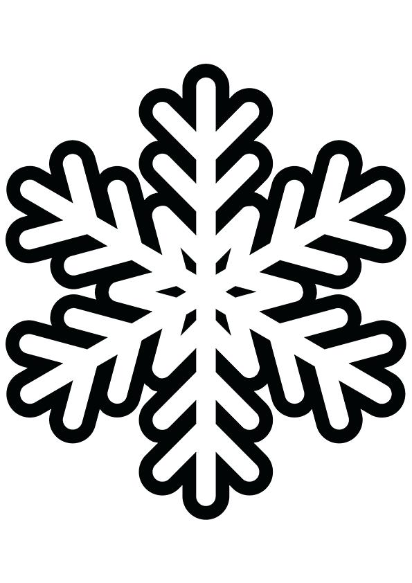Free printable snowflake coloring pages for kids
