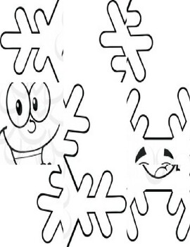 Snowflake puzzle tpt