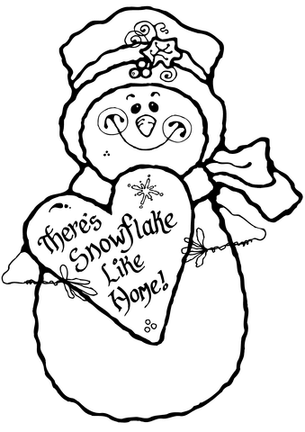 Theres snowflake like home coloring page free printable coloring pages