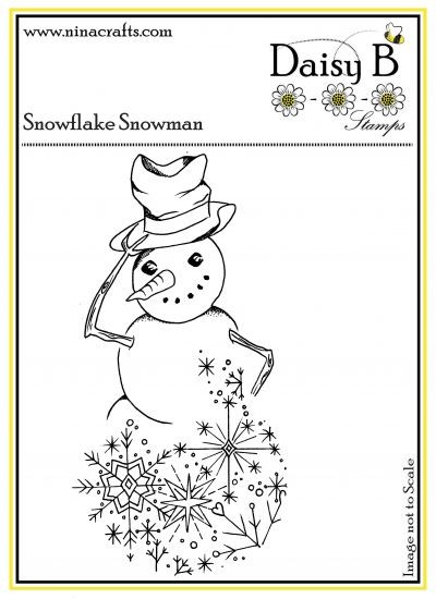 Snowflake snowman