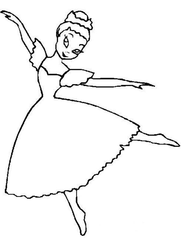 Swab dance ballerina coloring page color luna