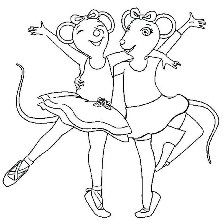Cute ballerina coloring pages pdf ideas