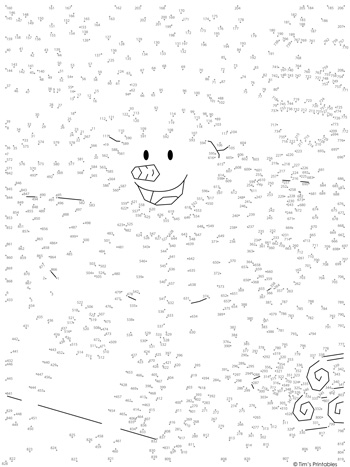 Snowman dot
