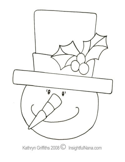 Christmas printables christmas applique patterns printable snowman faces printable snowman