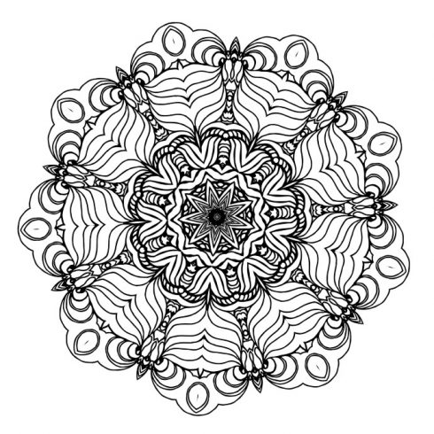The snowman is painting a picture coloring page â