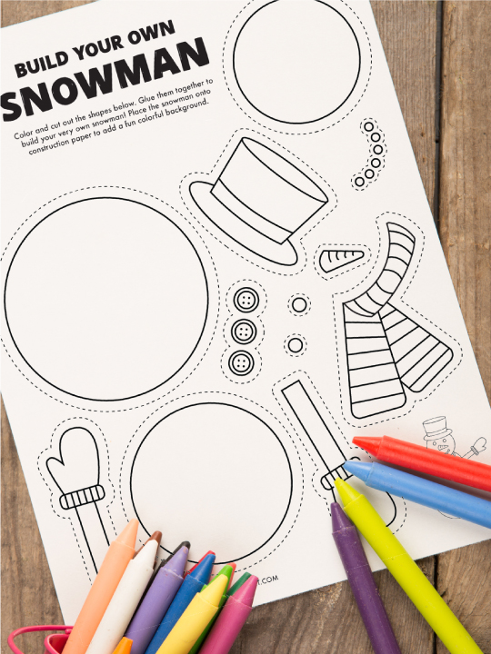 Build your own snowman