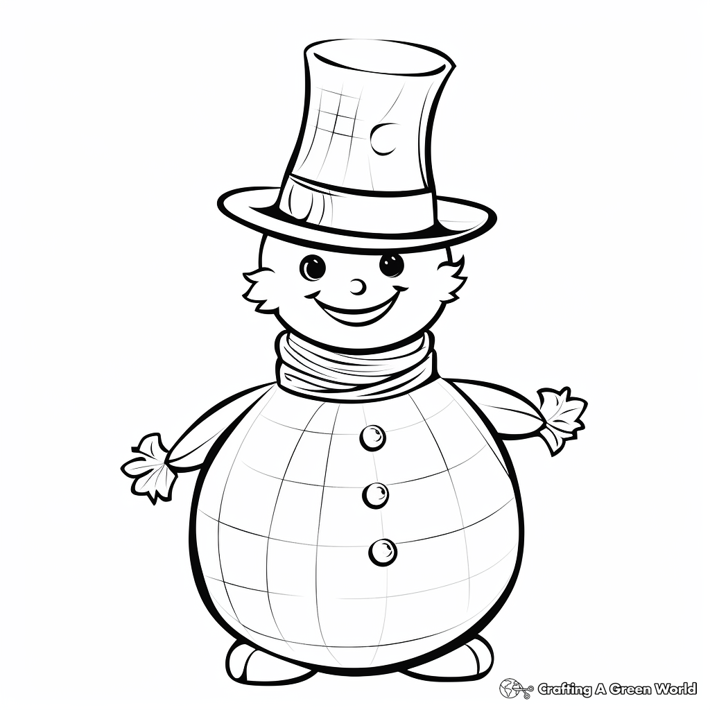 Winter coloring pages
