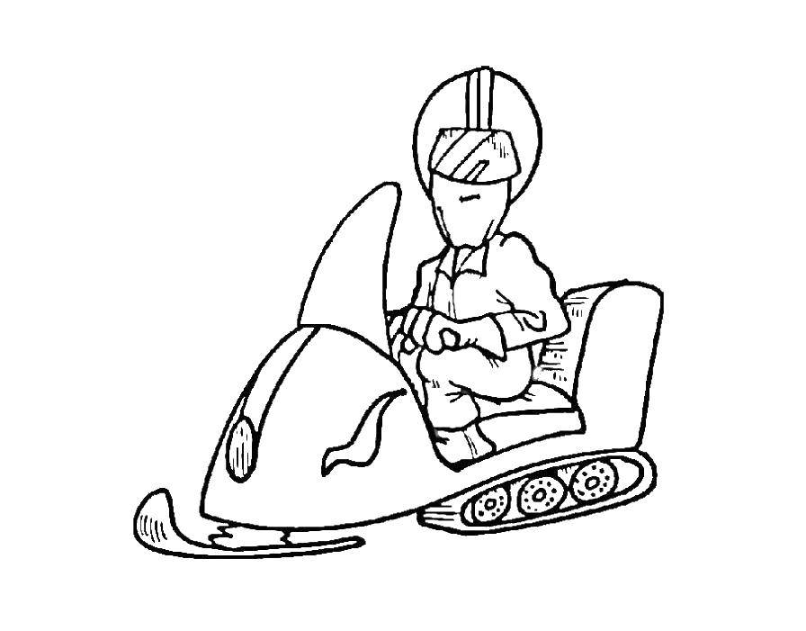 Online coloring pages coloring page sledding people download print coloring page