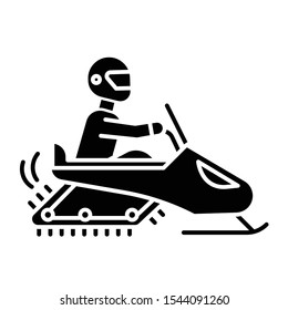 Snowmobile skidoo logo over royalty