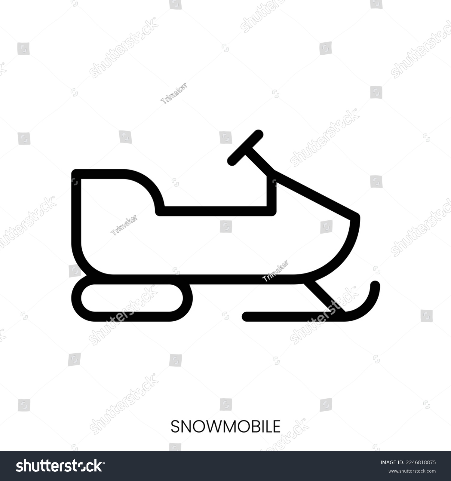 Picto luge over royalty