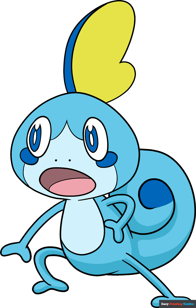 How to draw sobble pokãmon