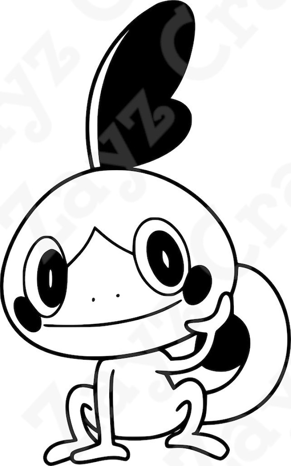 Sobble svg file flat