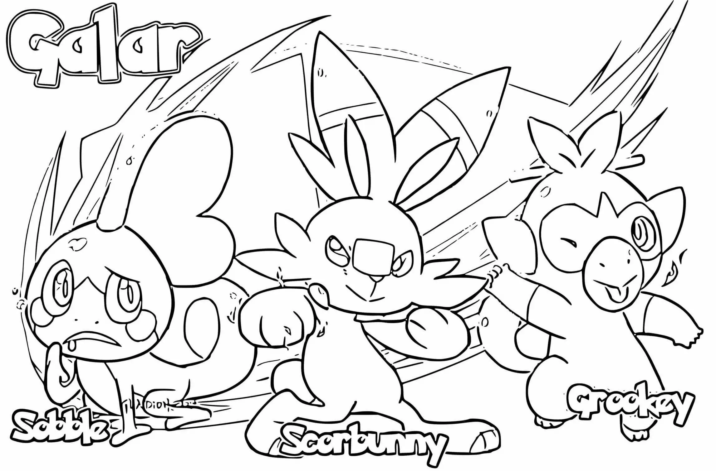 Sobble malvorlagen