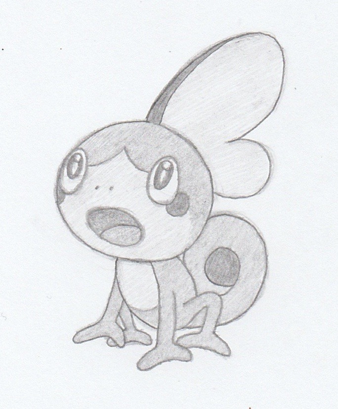 Butterfrees silly drawing thing something â ive got to admit when i first saw sobble my first