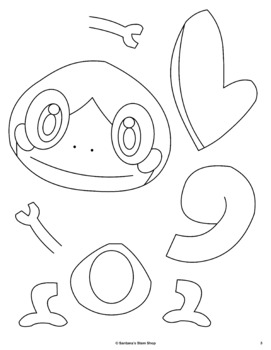 Pokemon arts and crafts activity sobble edition by santanas stem shop