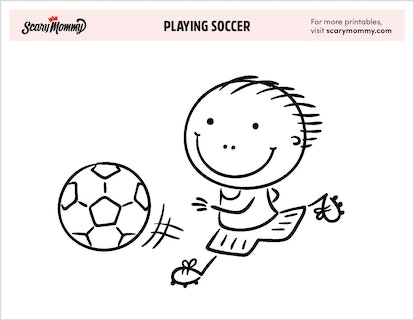 Soccer coloring pages your mini mia hamm or little cristiano ronaldo will love