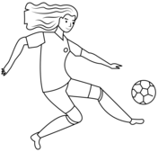 Soccer coloring pages free coloring pages