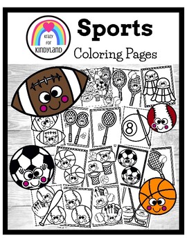 Sports coloring pages