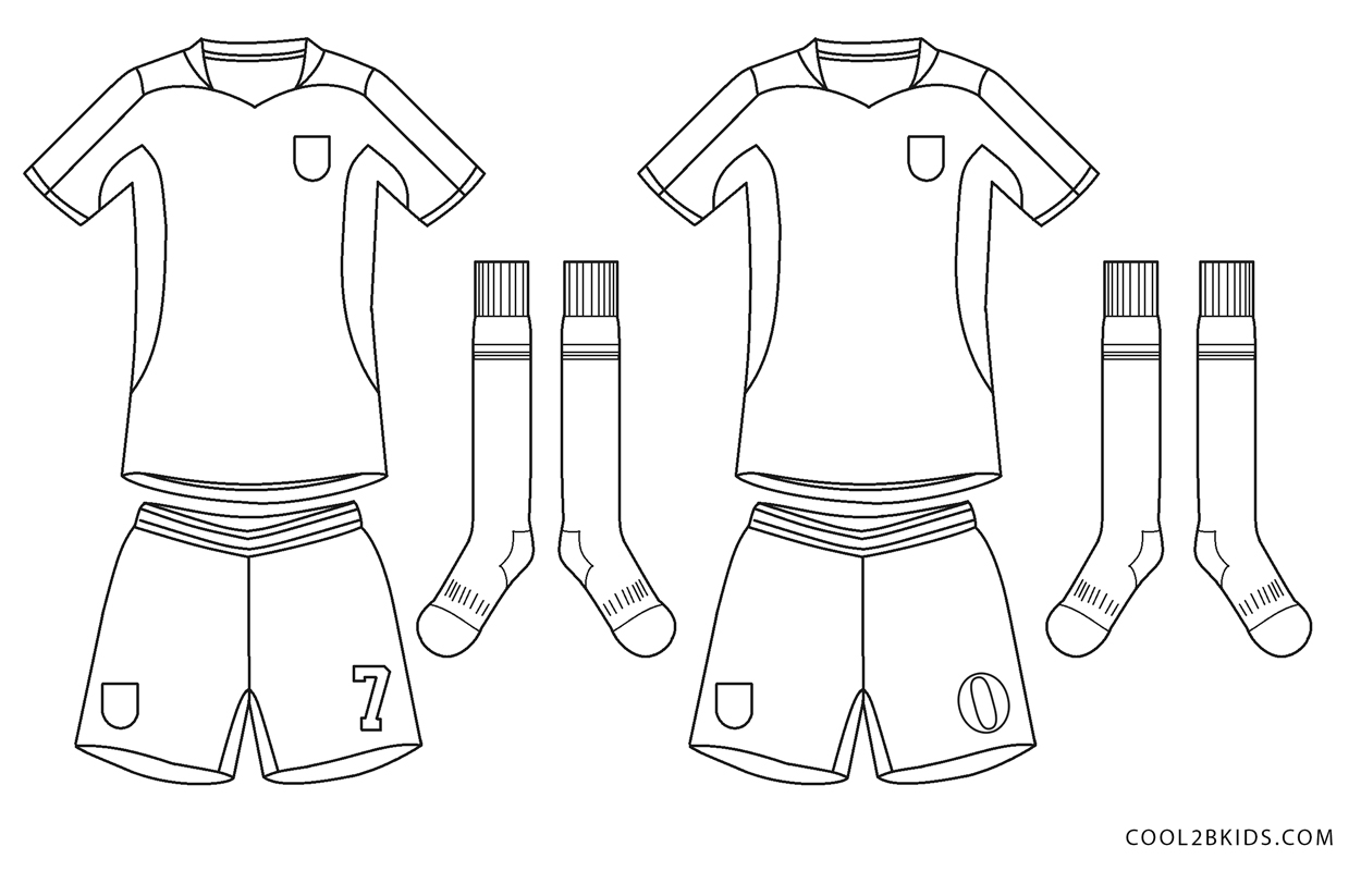 Free printable soccer coloring pages for kids