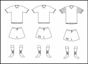 Soccer jersey models coloring page sports coloring pages soccer jersey coloring pages