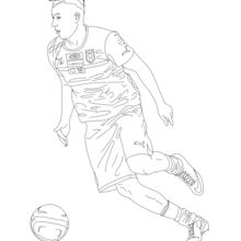 Stephan el shaarawy coloring pages