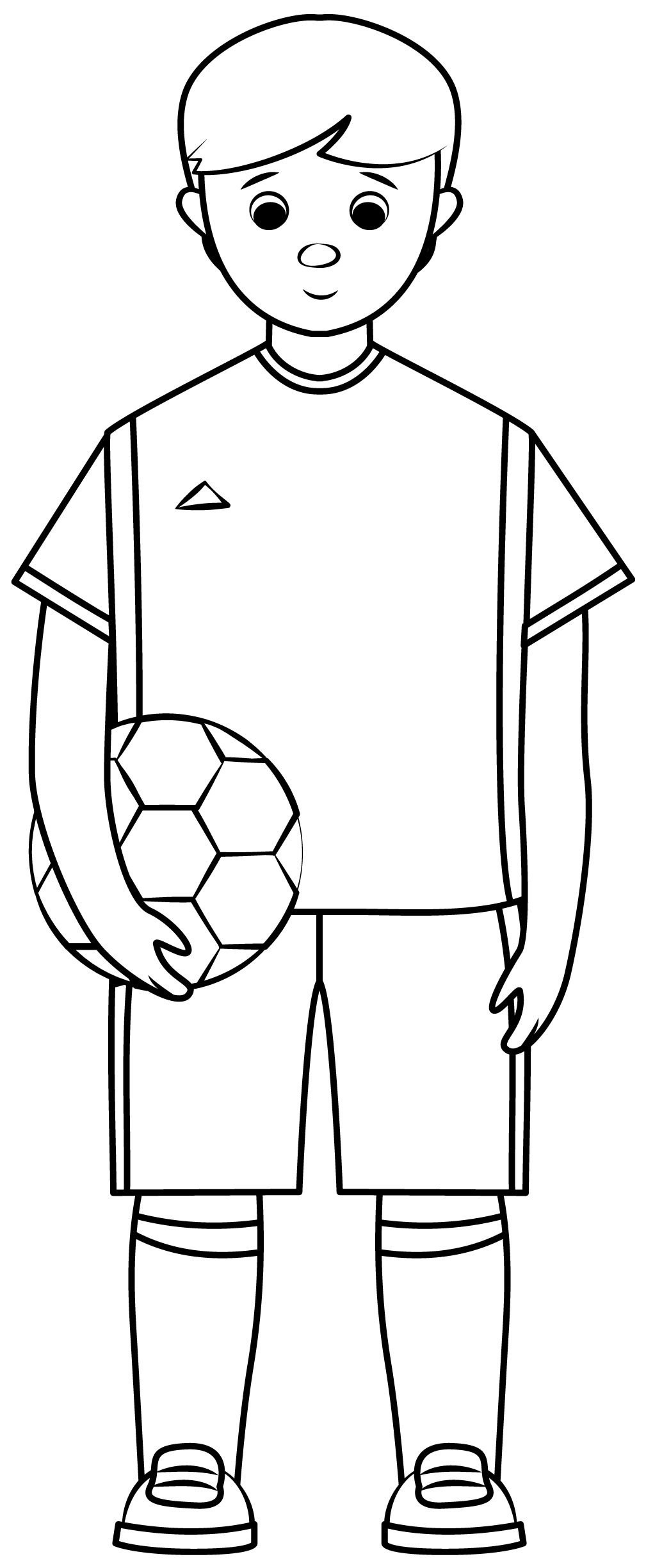 Football player printable template free printable papercraft templates