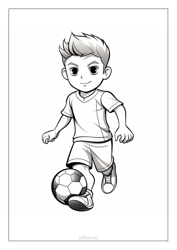 Soccer coloring pages free printable coloring sheets for kids
