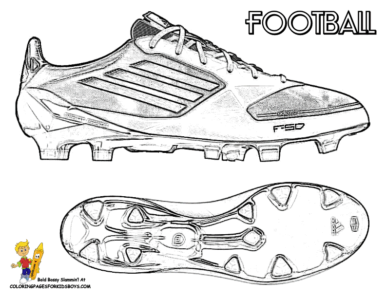 Football pictures to color in of shoe thingkid chuteiras chuteiras adidas chuteiras nike