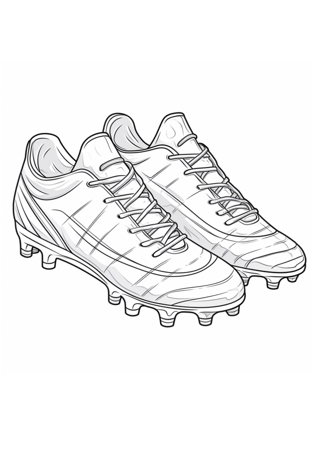 Football soccer themed colouring pages for kids