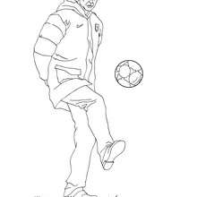 Soccer shoes coloring pages