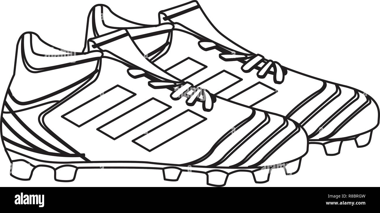 Soccer boots icon stock vector image art