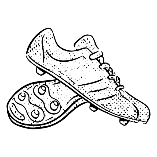 Soccer cleats sketch png svg design for t