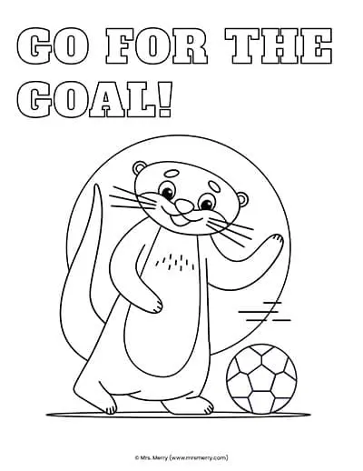 Printable soccer field positions for kids coloring pages mrs merry